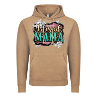 Vintage Coffee blessed mama Vintage Hoodie - OliviaCreatesArt