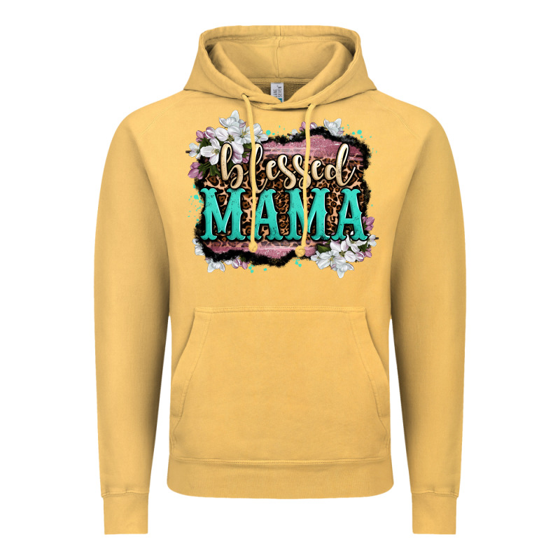 Blessed Mama Vintage Hoodie by OliviaCreatesArt | Teevron