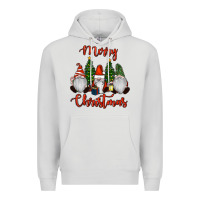 Dove Grey Merry Christmas Gnomes Premium Hoodie - RanaPortraitStore