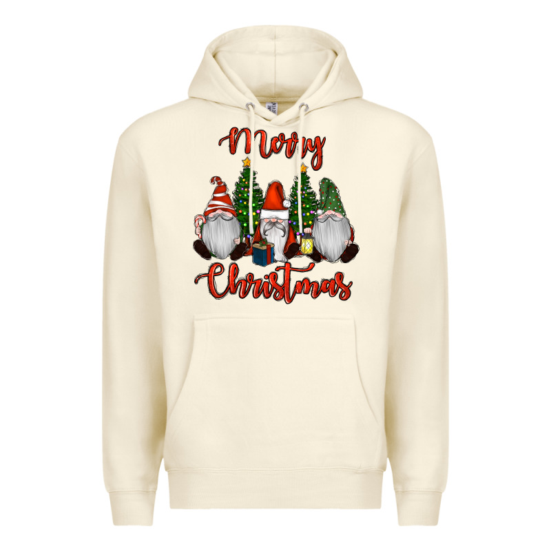 Merry Christmas Gnomes Premium Hoodie by RanaPortraitStore | Teevron