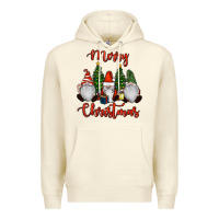 Sandshell Merry Christmas Gnomes Premium Hoodie - RanaPortraitStore