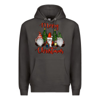 Smoke Merry Christmas Gnomes Premium Hoodie - RanaPortraitStore