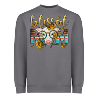 Storm Western Blessed Mom Baby Calf Heavyweight Sweatshirt - LillyAllenDesigns