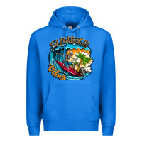True Royal Summer Vibes Premium Hoodie - CowhideDigitalArt