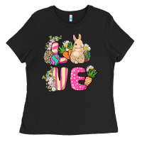 Black Love Easter Ladies Tee - NancyCooperArtShop