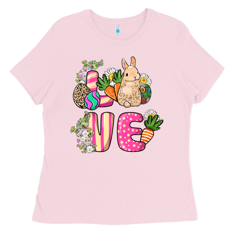 Love Easter Ladies Tee by NancyCooperArtShop | Teevron