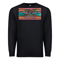 Black dog mom danchshund  license plate template Premium Sweatshirt - BarkalooDesign