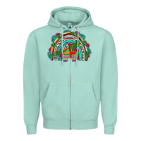 Seafoam mexican pinata rainbow Zipper Hoodie - Artiststas