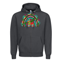 Smoke mexican pinata rainbow Zipper Hoodie - Artiststas