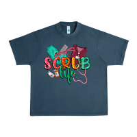 Midnight Navy Scrub life Urban Heavy Tee - CowGirlArtShop