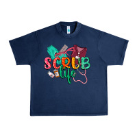 Navy Scrub life Urban Heavy Tee - CowGirlArtShop