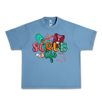 Pebble Blue Scrub life Urban Heavy Tee - CowGirlArtShop