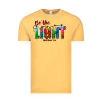 Vintage Mustard be the light matthew 5 14 Vintage Tee - CowGirlArtShop