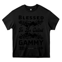 Black Blessed To Be Called Gammy Heavy Core Tee - Bettercallsaul