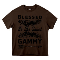 Chocolate Brown Blessed To Be Called Gammy Heavy Core Tee - Bettercallsaul