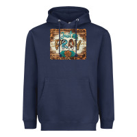 Navy just pray mousepad Heavyweight Hoodie - BarkalooDesign