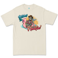Bone Bitches be floatin' skeleton summer Premium Tee - NancyCooperArtShop