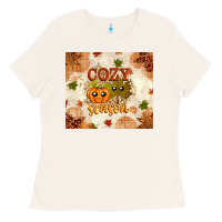 Bone Fall Cozy Season Ladies Tee - texasbilliewilder