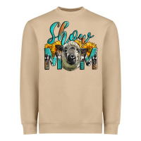Mushroom Western Show Mom Sheep Heavyweight Sweatshirt - LillyAllenDesigns