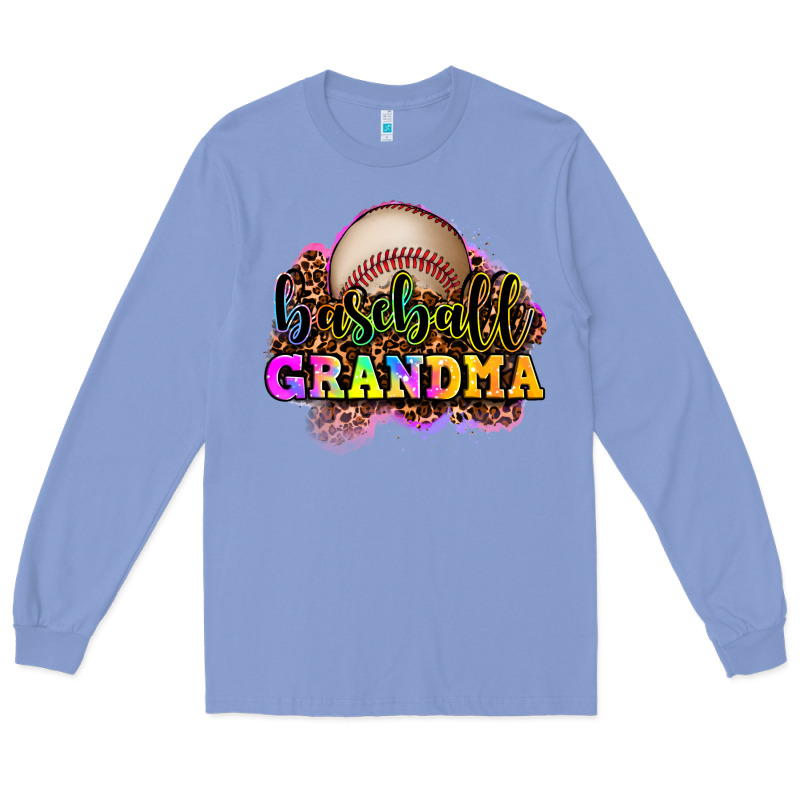 Baseball Grandma Long Sleeve Tee by OliviaCreatesArt | Teevron