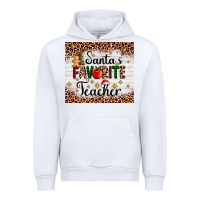 White santa's favorite teacher Urban Hoodie - AdoDesignShop