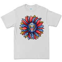 Dove Grey american sunflower Premium Tee - Jasminsmagicworld