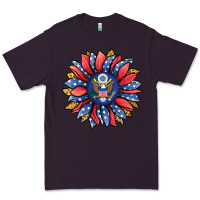 Plum american sunflower Premium Tee - Jasminsmagicworld