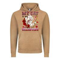 Vintage Camel my cat is my valentine Vintage Hoodie - OliviaCreatesArt