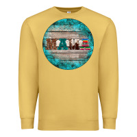 Antique Gold western turquoises mama ornament Premium Sweatshirt - BarkalooDesign