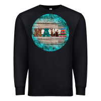 Black western turquoises mama ornament Premium Sweatshirt - BarkalooDesign
