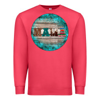 Cardinal western turquoises mama ornament Premium Sweatshirt - BarkalooDesign