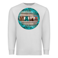 Dove Grey western turquoises mama ornament Premium Sweatshirt - BarkalooDesign