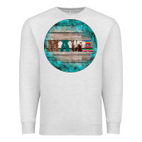 Oatmeal Heather western turquoises mama ornament Premium Sweatshirt - BarkalooDesign