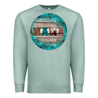 Seafoam western turquoises mama ornament Premium Sweatshirt - BarkalooDesign