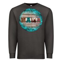 Smoke western turquoises mama ornament Premium Sweatshirt - BarkalooDesign