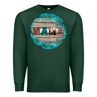 Sports Green western turquoises mama ornament Premium Sweatshirt - BarkalooDesign