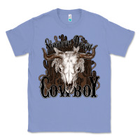 Colony Blue Simmer down Cowboy Classic Tee - HowdyJamesFarm