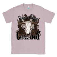 Lilac Simmer down Cowboy Classic Tee - HowdyJamesFarm