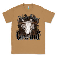 Toasted Coconut Simmer down Cowboy Classic Tee - HowdyJamesFarm