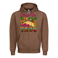 Chestnut cinco de taco Zipper Hoodie - Artiststas