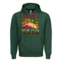 Sports Green cinco de taco Zipper Hoodie - Artiststas