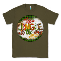 Army Green Christmas Jingle Classic Tee - Artiststas