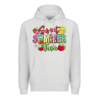 Dove Grey Sweet Summer Time Premium Hoodie - CowhideDigitalArt