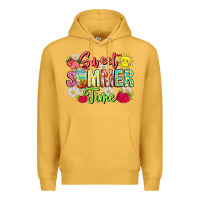 Mustard Sweet Summer Time Premium Hoodie - CowhideDigitalArt