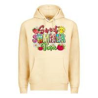 Pina Colada Sweet Summer Time Premium Hoodie - CowhideDigitalArt