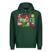 Sports Green Sweet Summer Time Premium Hoodie - CowhideDigitalArt