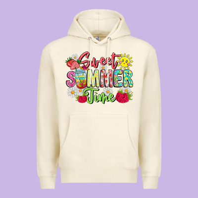 Sweet Summer Time Premium Hoodie Designed By Cowhidedigitalart