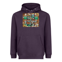 Plum grateful cross mousepad Heavyweight Hoodie - BarkalooDesign