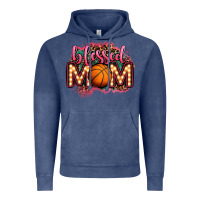 Vintage Denim blessed basketball mom lightbulb letters Vintage Hoodie - OliviaCreatesArt