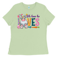 Matcha Oh how he loves us Ladies Tee - NancyCooperArtShop
